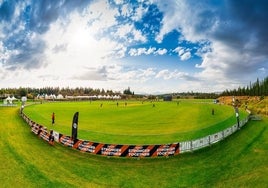 Vista panorámica del Cártama Oval.