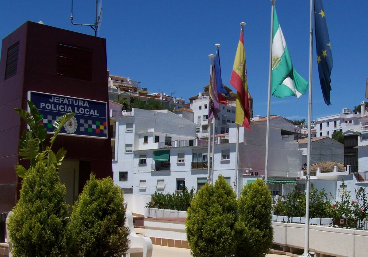 Imagen de la Jefatura de la Policía Local de Torrox.