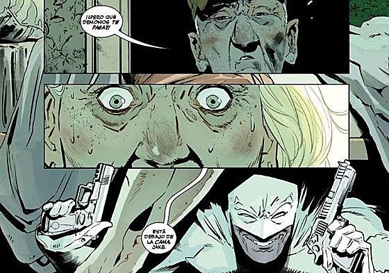 Una de las páginas iniciales del nuevo cómic centrado en Nemesis.