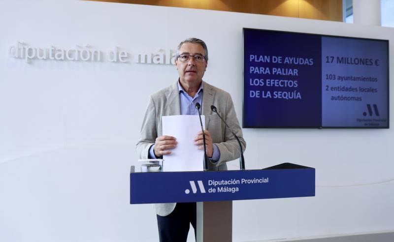 El presidente de la Diputación de Málaga califica de «insostenible» la situación ferroviaria de Málaga y pedirá al Gobierno actuaciones «urgentes»