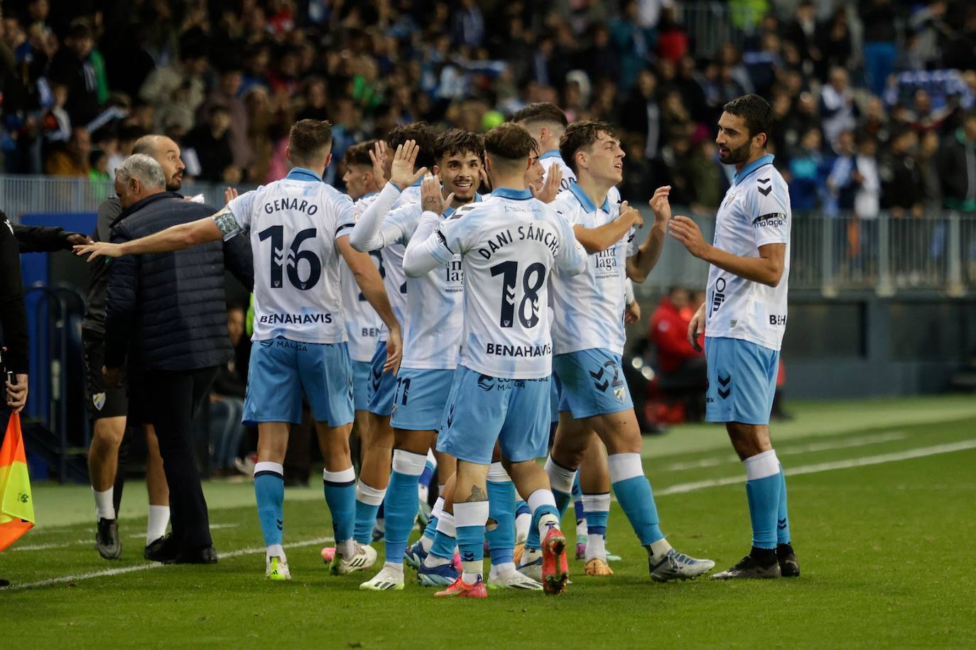 El Málaga- Algeciras, en imágenes (2-1)