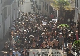 Imagen de la última protesta vecinal, que tuvo lugar el pasado día 1 de diciembre.