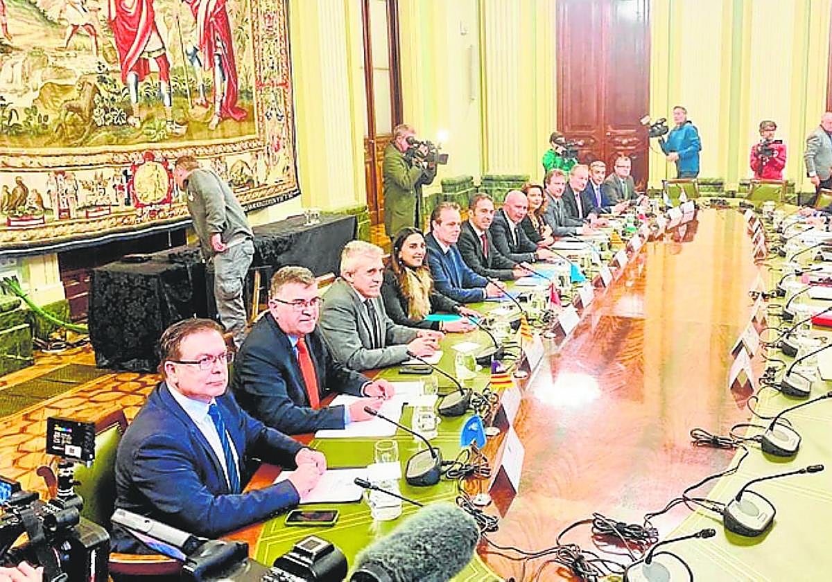 Reunión de la conferencia sectorial de Agricultura en el Ministerio.