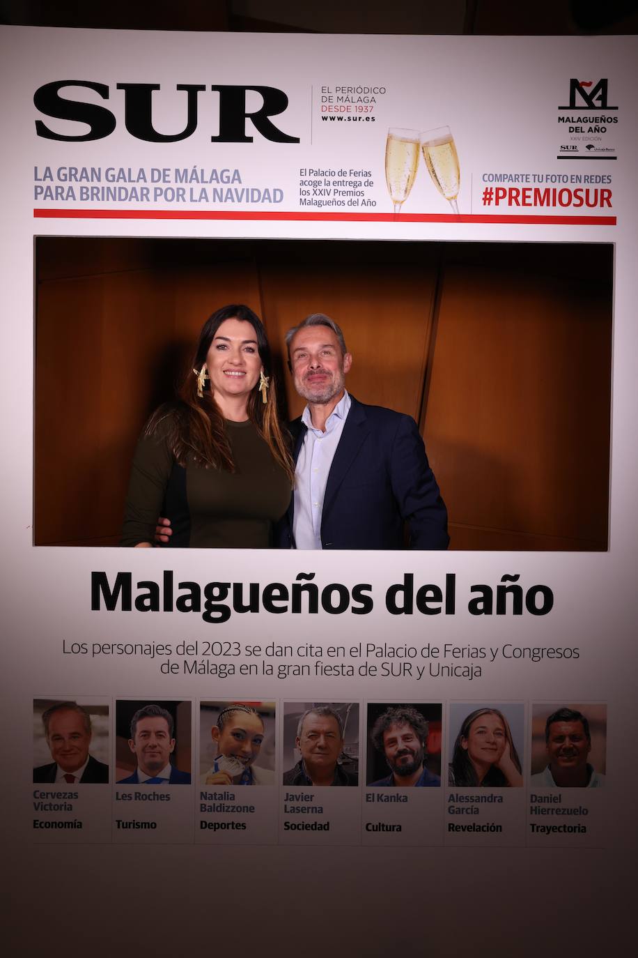 Las portadas de los invitados a los Premios Malagueños del Año 2023