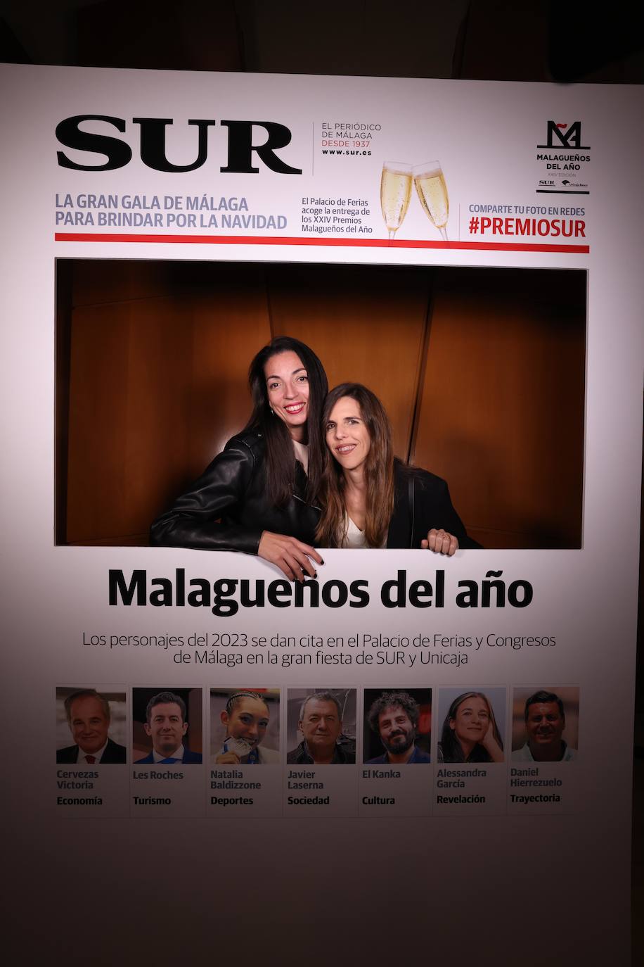 Las portadas de los invitados a los Premios Malagueños del Año 2023