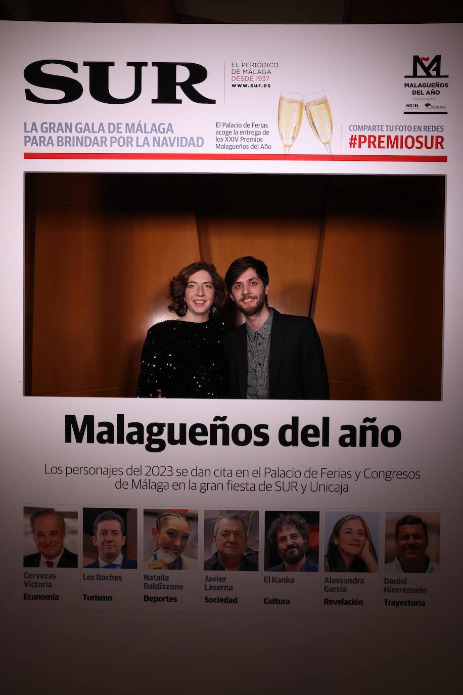 Las portadas de los invitados a los Premios Malagueños del Año 2023