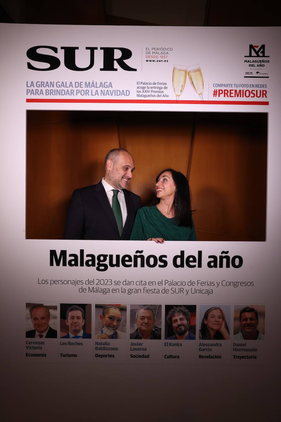 Las portadas de los invitados a los Premios Malagueños del Año 2023