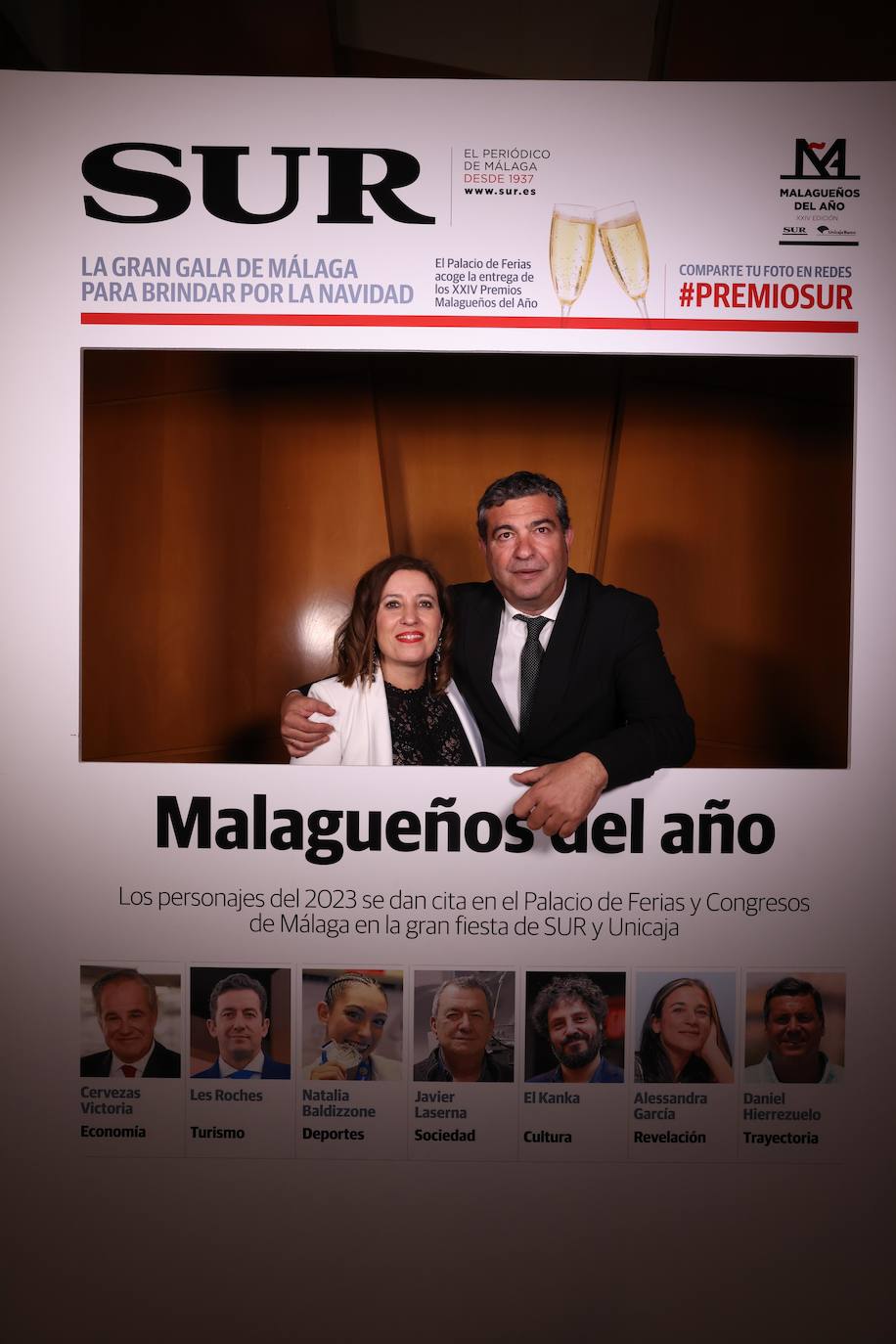 Las portadas de los invitados a los Premios Malagueños del Año 2023