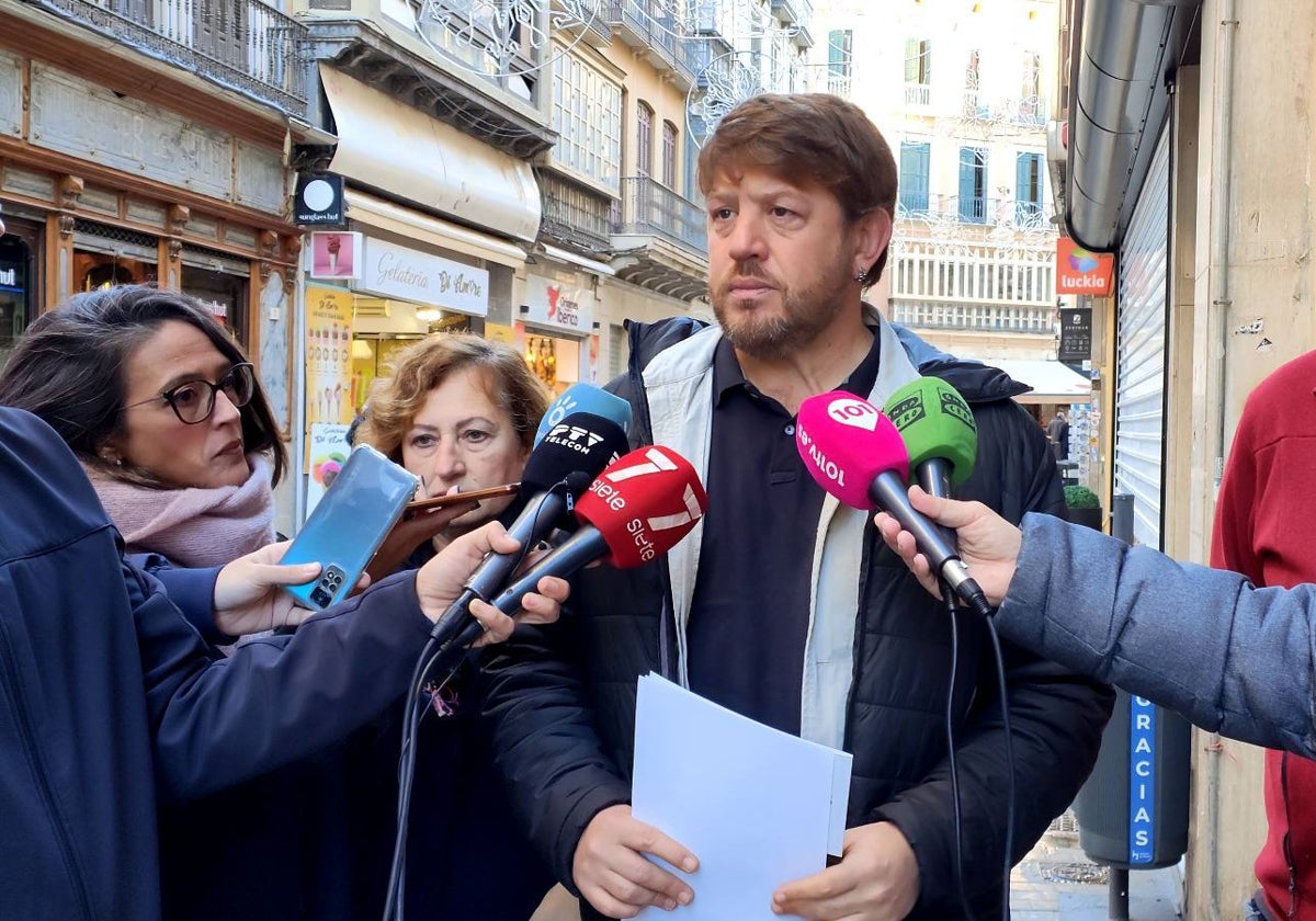 Nicolás Sguiglia, portavoz adjunto del grupo de Con Málaga.