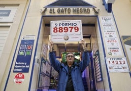 Otro quinto premio deja 66.000 euros en Málaga