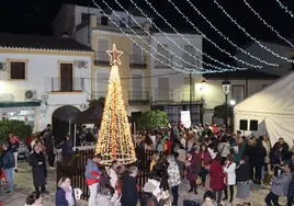 El Paseo Federico García Lorca de Cuevas de San Marcos, donde se instalará el mercadillo.