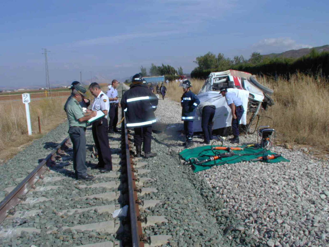 En 2002, un camionero murió arrollado en Antequera