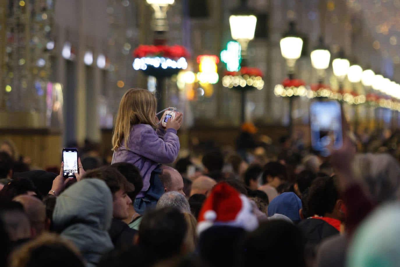 Paseos en familia por el día de Navidad en Málaga