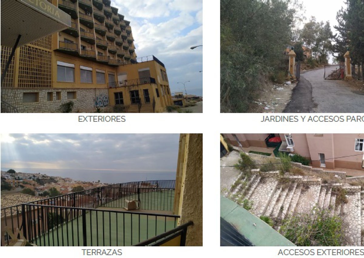 Imagen secundaria 1 - Imágenes del estado en el que se encuentra el edificio.