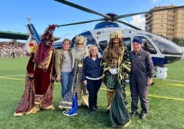 Llegada de los Reyes Magos a Fuengirola, el pasado año.