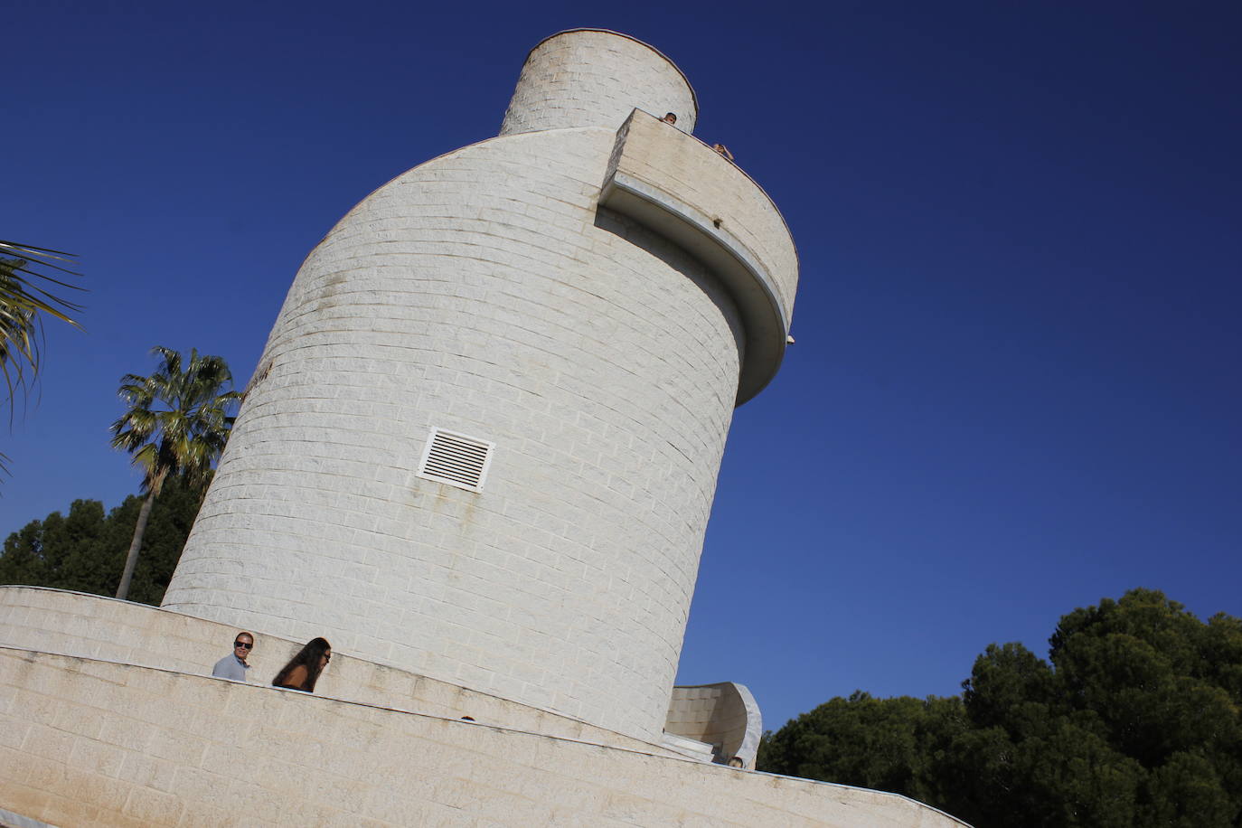 Nuevo atractivo en el Parque de La Batería de Torremolinos: un ascensor panorámico de 28,8 metros