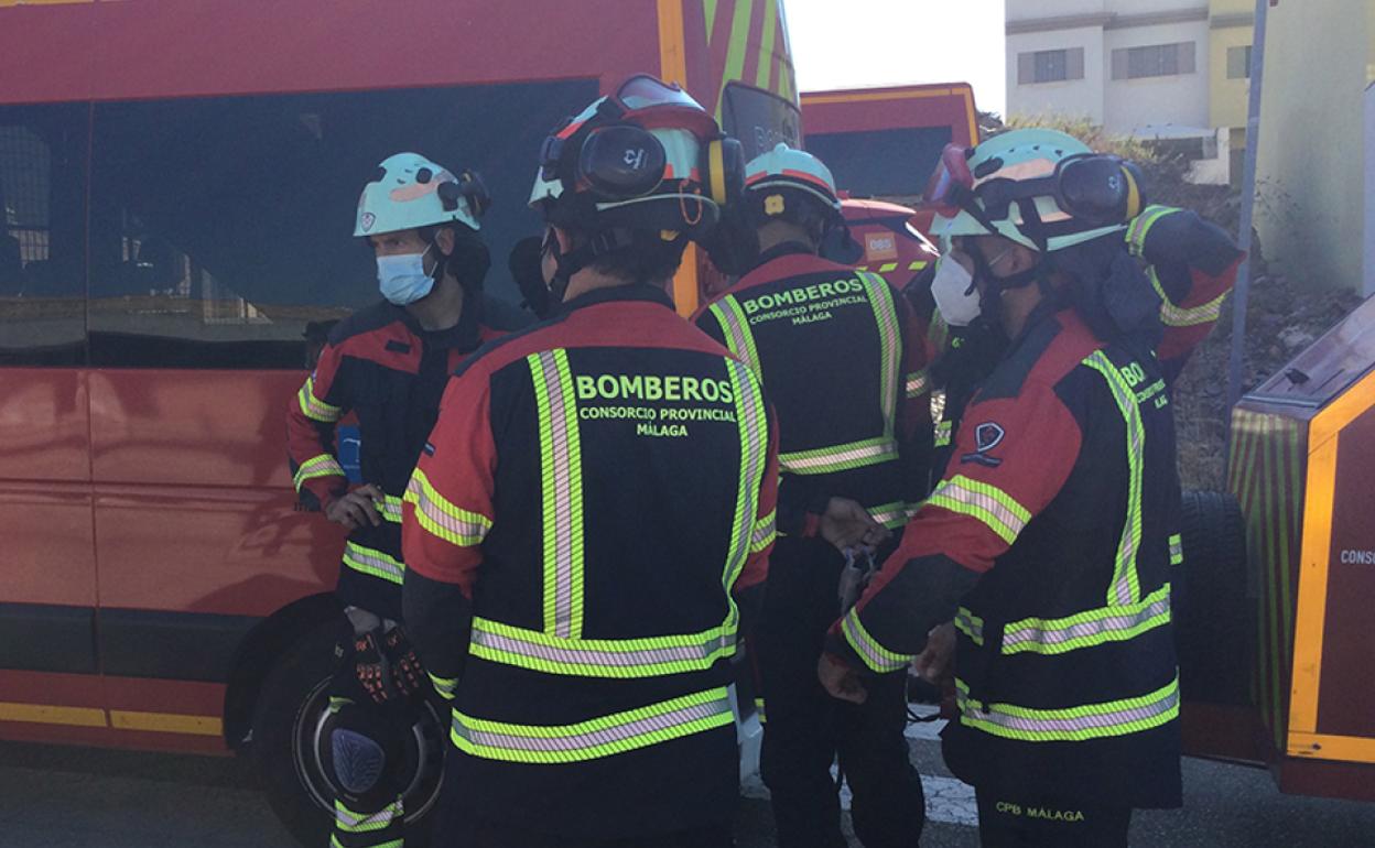 Bomberos del Consorcio Provincial de Málaga 