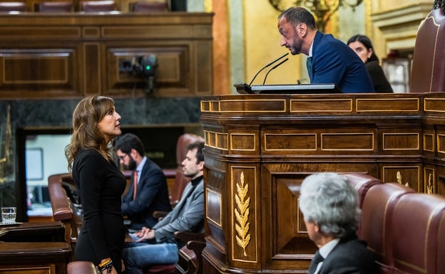 Rueda y Gómez de Celis el pasado noviembre en el Congreso.