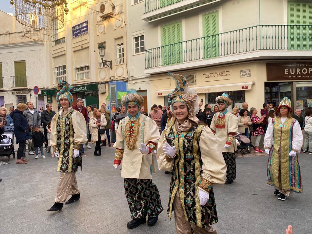 Cabalgata de los Reyes Magos en la Axarquía: Vélez-Málaga, Rincón de la Victoria, Torrox, Torre del Mar, Nerja y Frigiliana