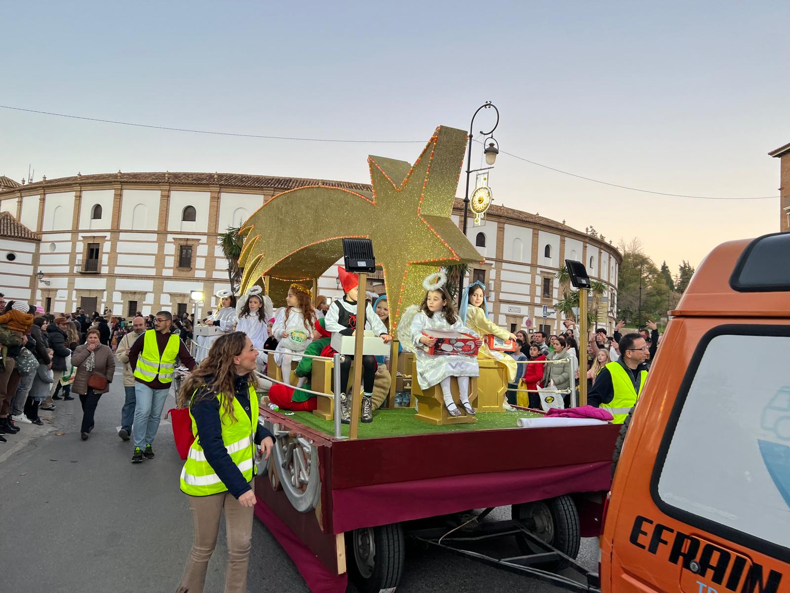 Cabalgata de los Reyes Magos en Antequera