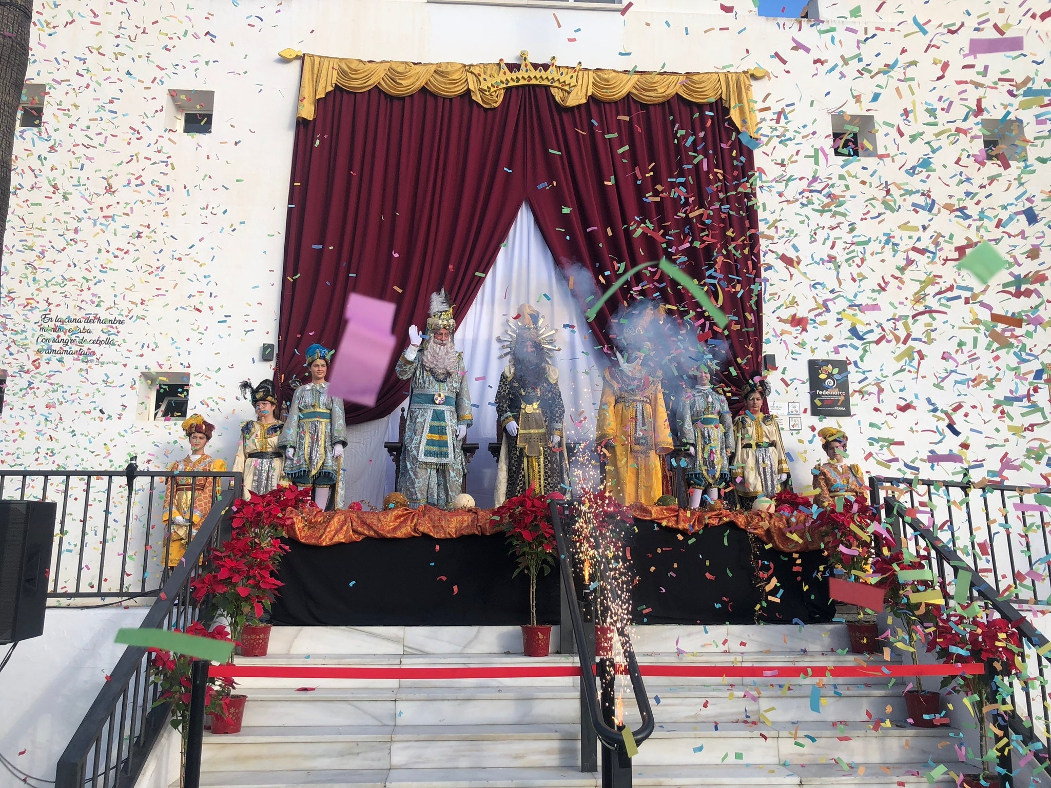 Cabalgata de los Reyes Magos en Pizarra