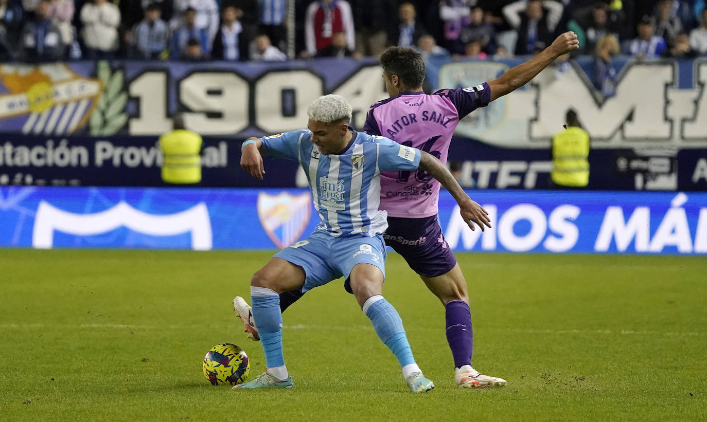 La Rosaleda pasó del 'Manolo, vete ya' a celebrar el empate en menos de un minuto