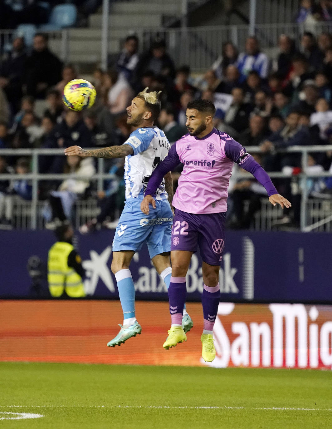La Rosaleda pasó del 'Manolo, vete ya' a celebrar el empate en menos de un minuto