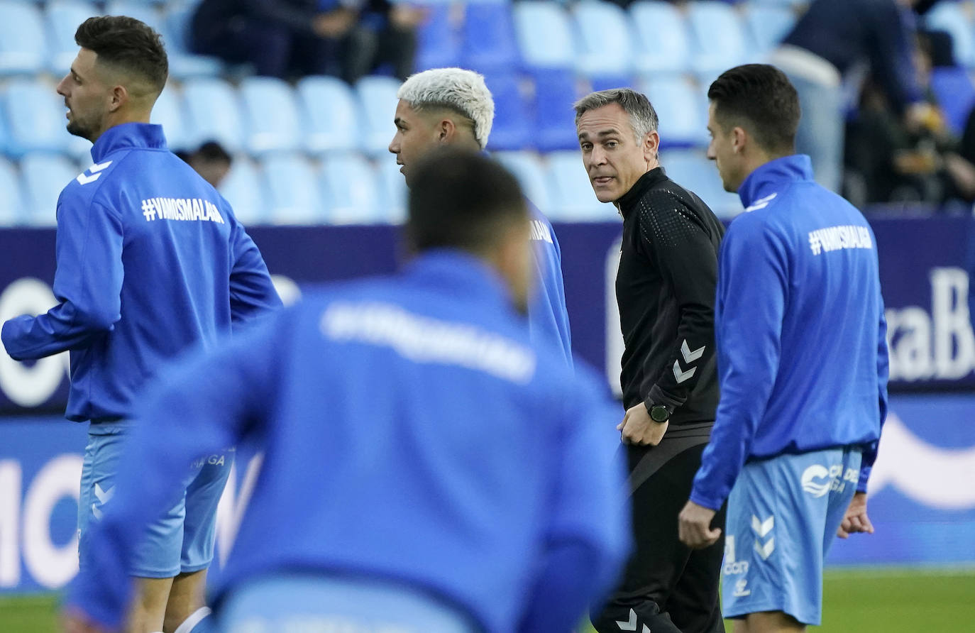 La Rosaleda pasó del 'Manolo, vete ya' a celebrar el empate en menos de un minuto