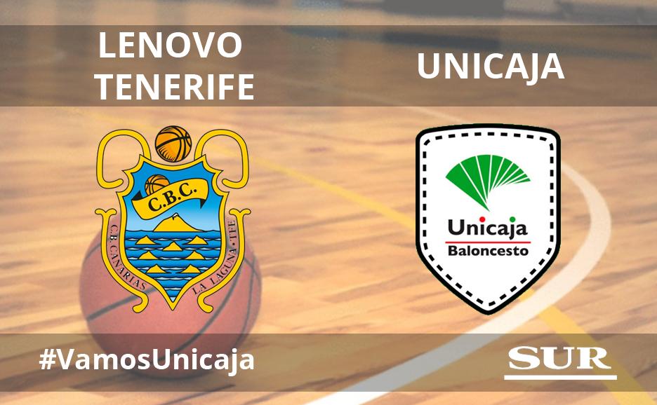 Directo | Tenerife-Unicaja. Jornada 15 de la Liga ACB Endesa