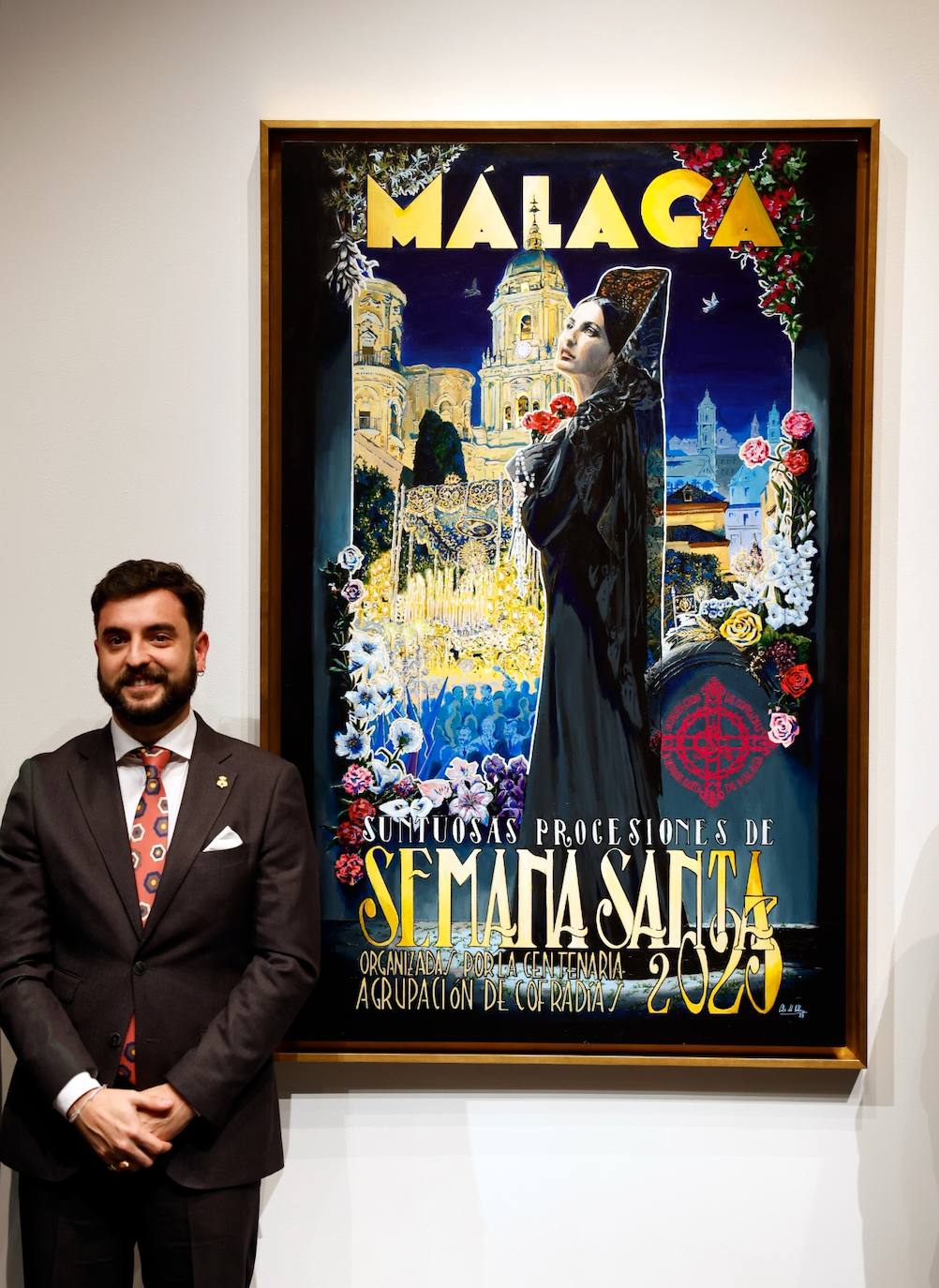 Presentación del cartel de la Semana Santa de Málaga 2023