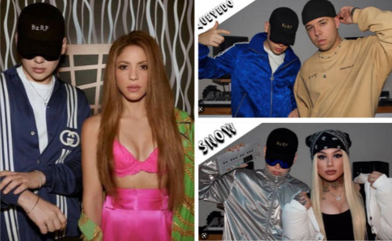 El productor argentino Bizarrap con Shakira, Quevedo o Snow Tha Product 
