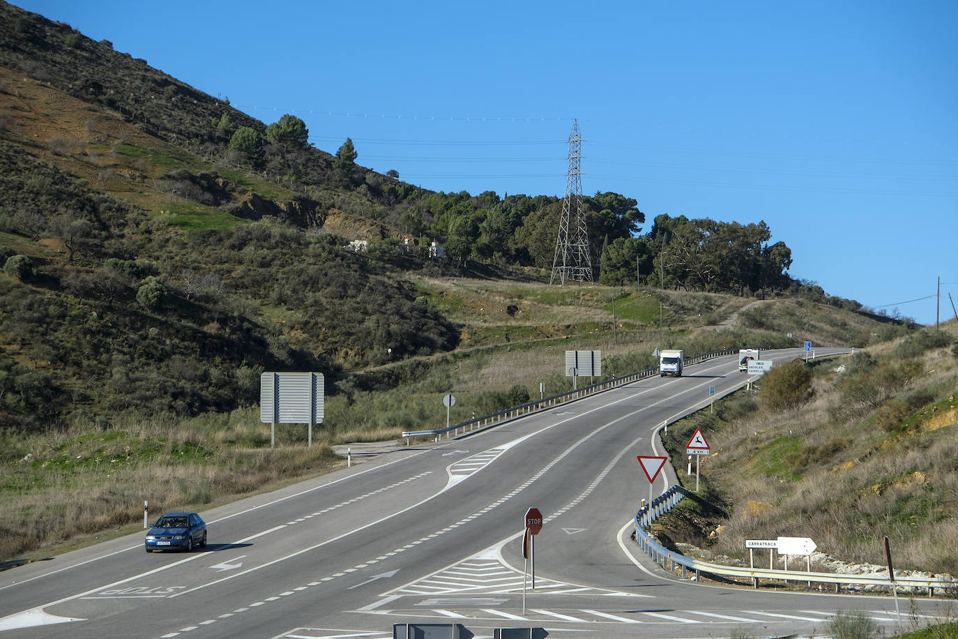 La A-357 es la carretera con la mayor siniestralidad de Málaga. 