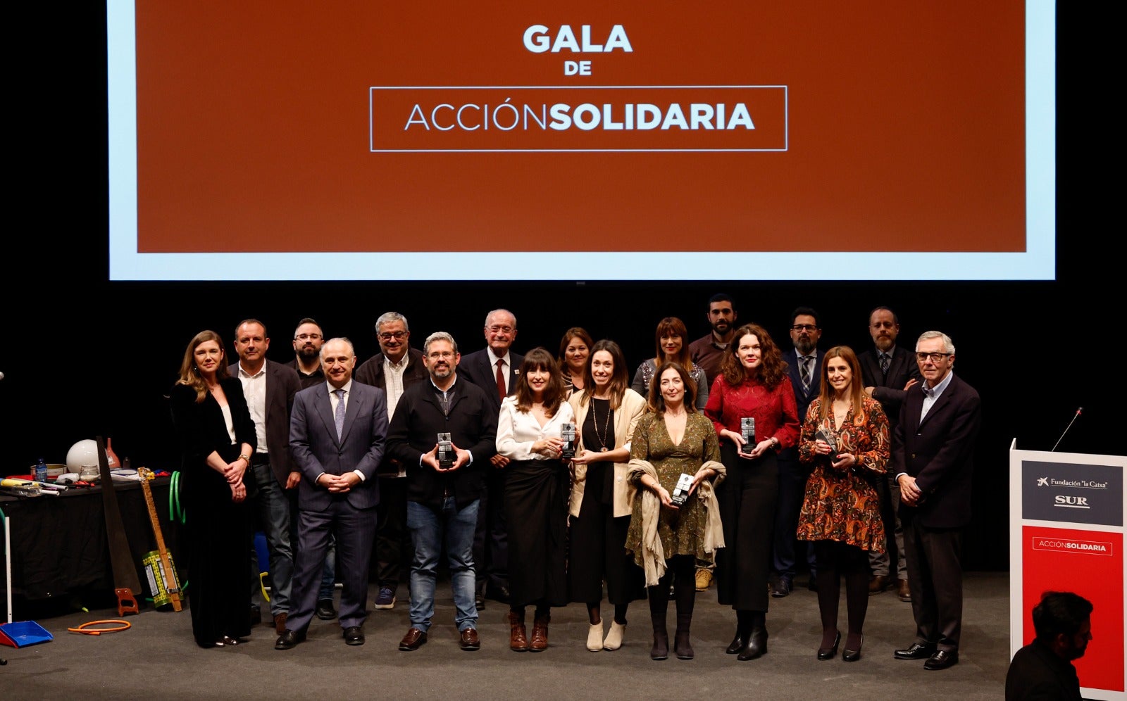 Es la sexta convocatoria de estos premios de Fundación 'La Caixa' y SUR destinados a promover la actividad de entidades y personas solidarias