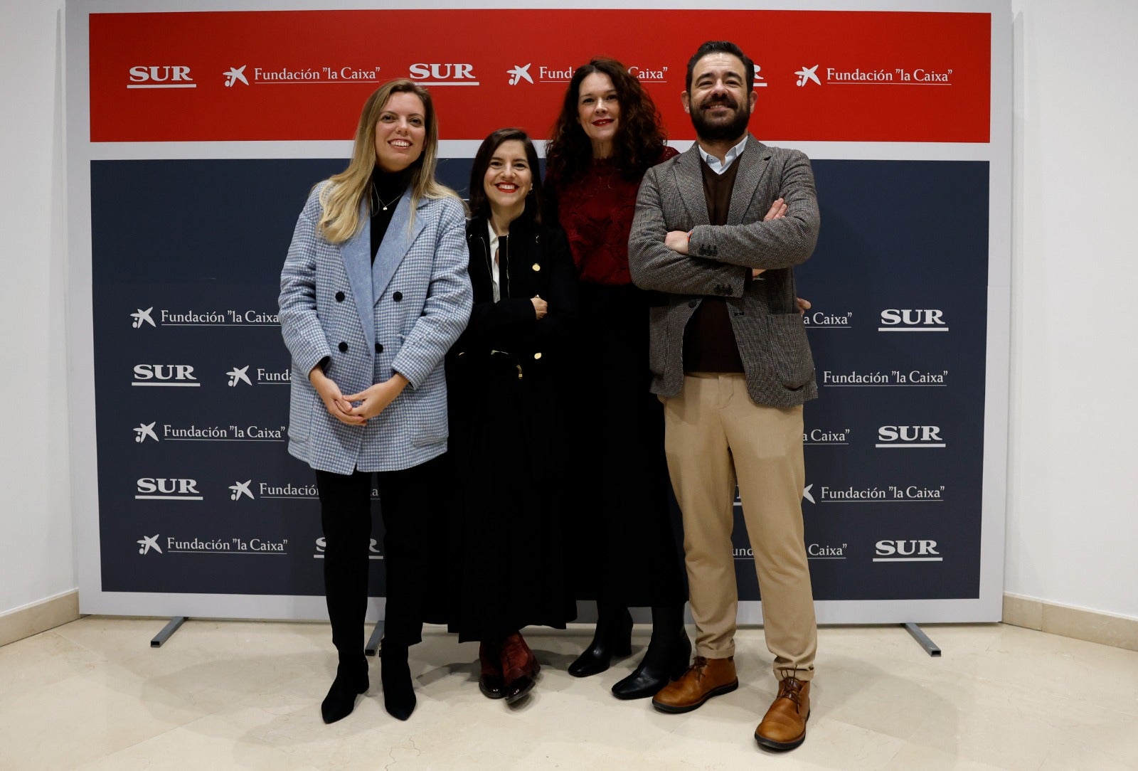 Cristina Márquez, Carolina Montufo, María José Valverde y José María Pacheco