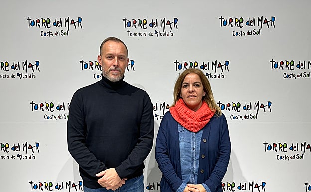 Los ediles del GIPMTM David Vilches y Belén Zapata. 