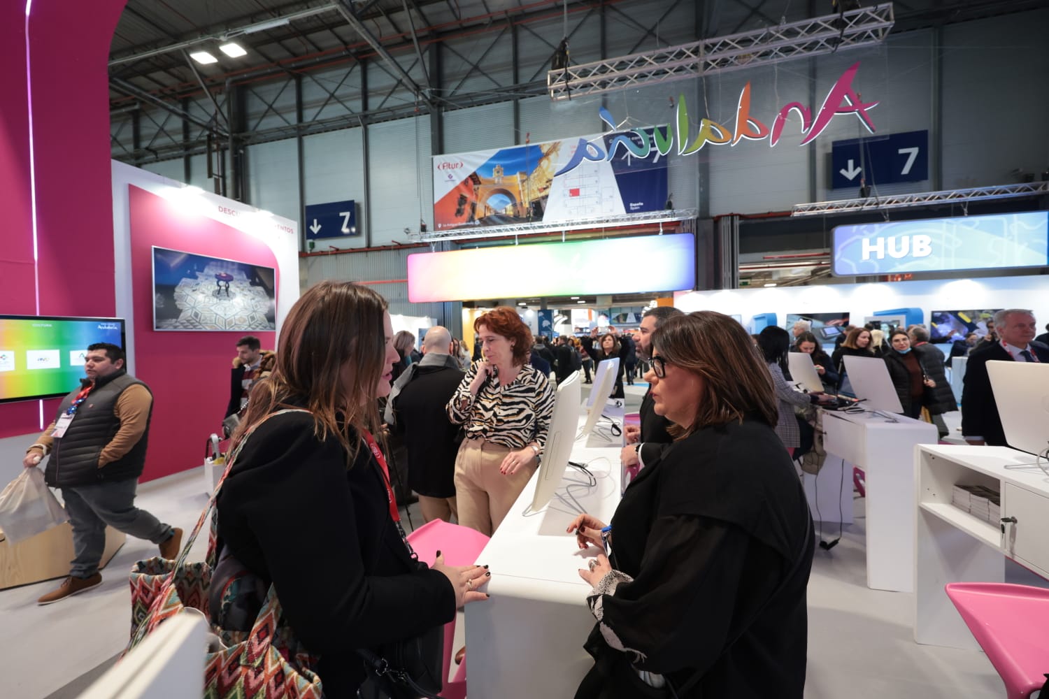 La Feria Internacional de Turismo (Fitur) se celebra en IFEMA con máxima expectación en Andalucía. 