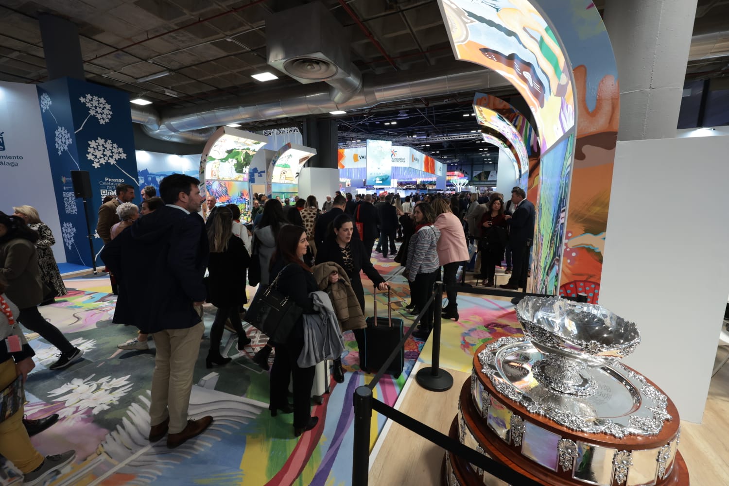 La Feria Internacional de Turismo (Fitur) se celebra en IFEMA con máxima expectación en Andalucía. 