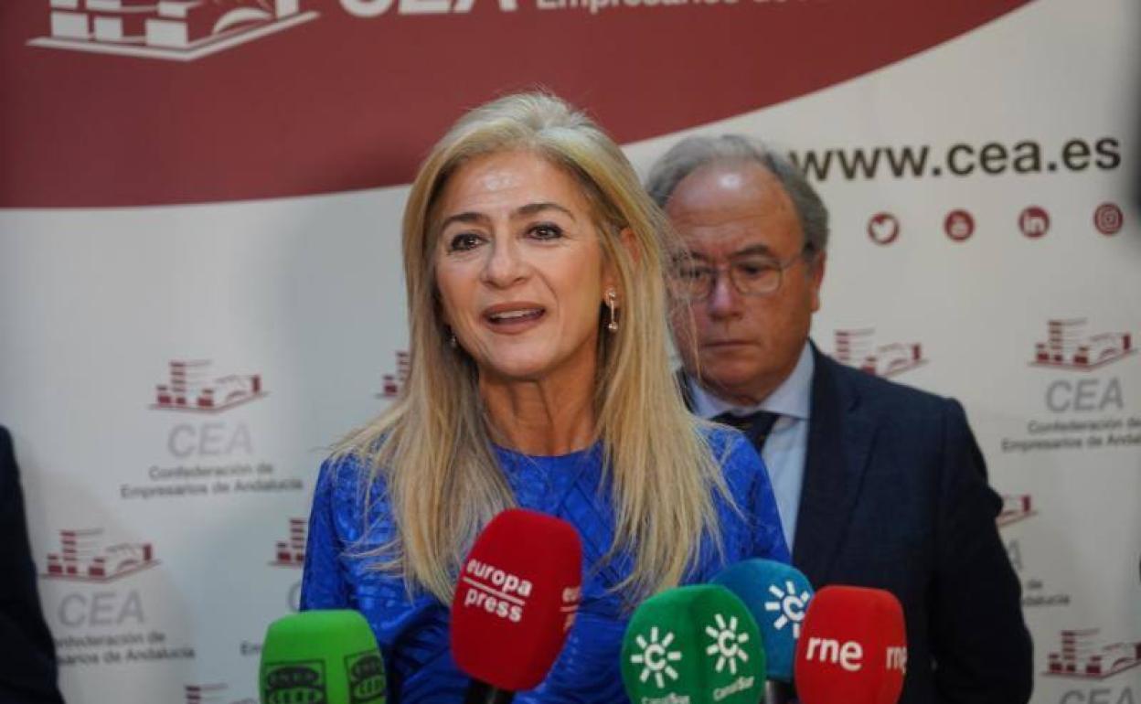 La consejera Patricia del Pozo. 