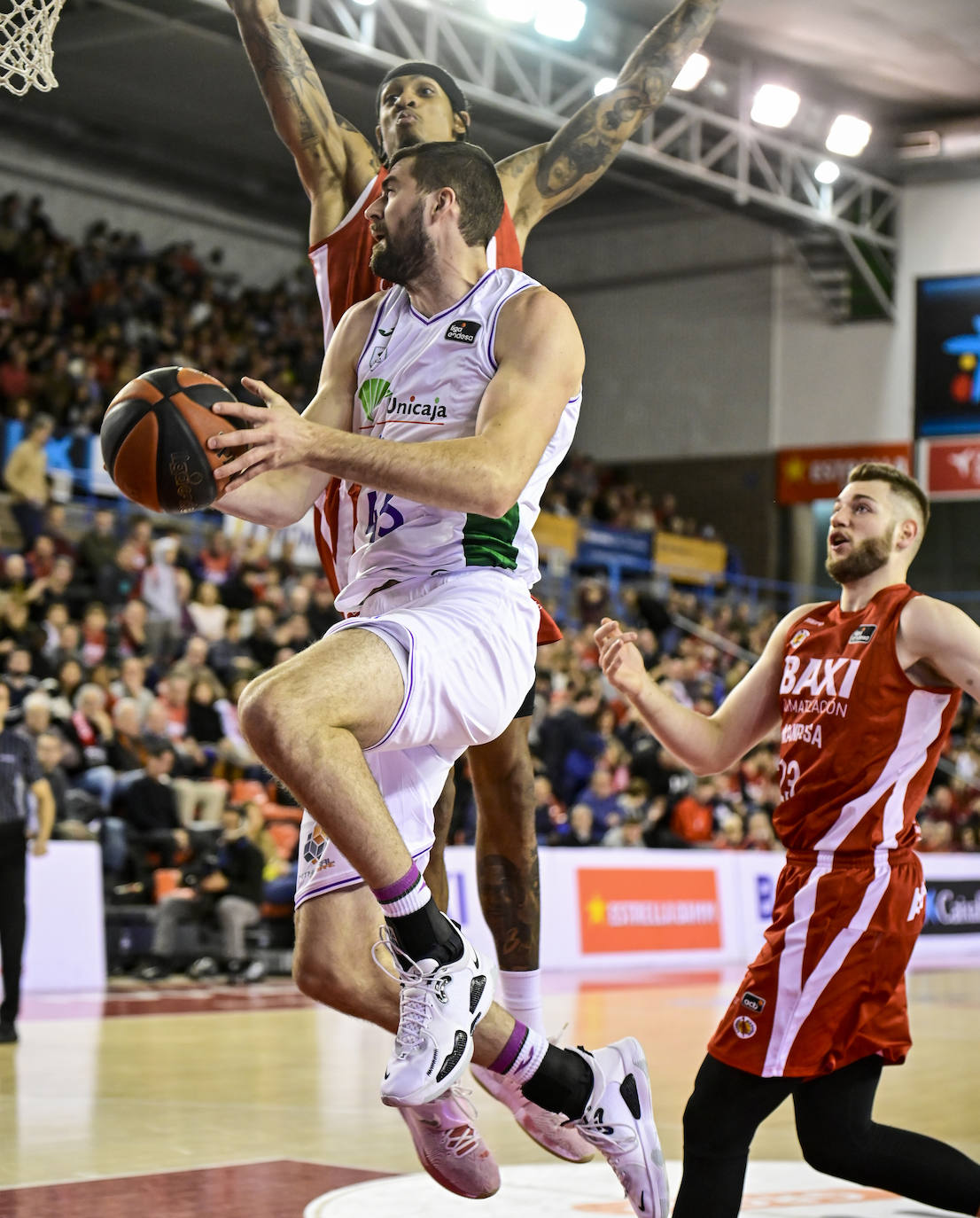 Fotos: El Manresa-Unicaja, en imágenes