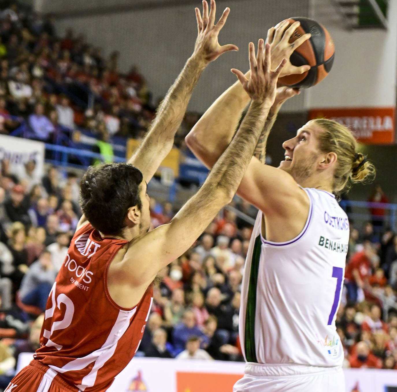 Fotos: El Manresa-Unicaja, en imágenes