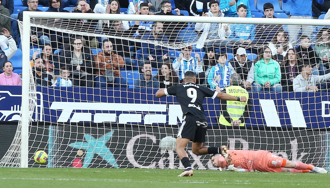 Las mejores imágenes del Málaga- Burgos