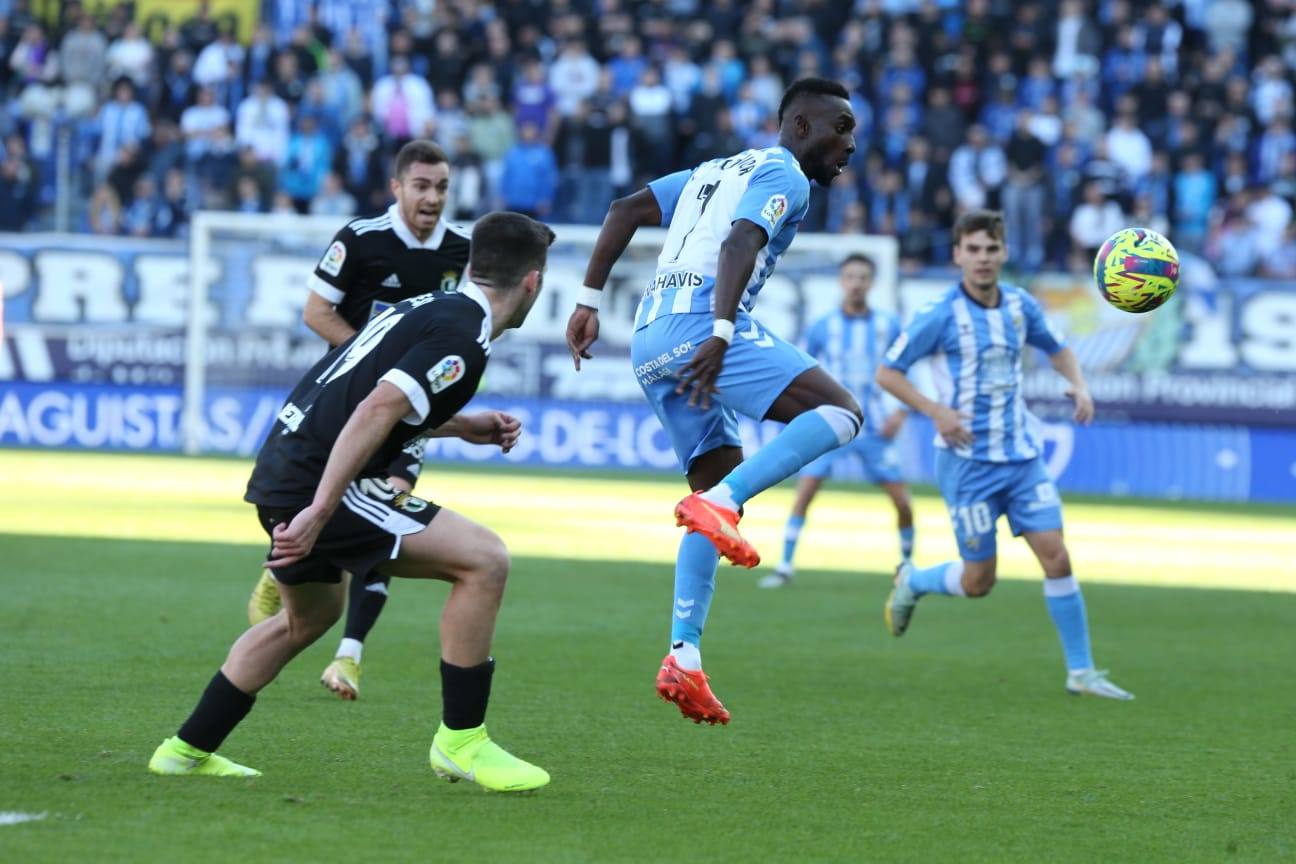 Las mejores imágenes del Málaga- Burgos