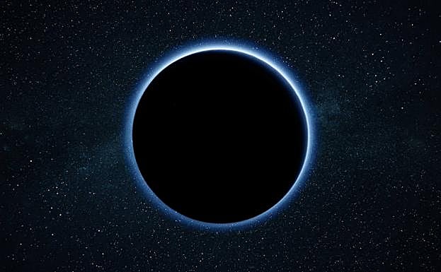 Imagen de archivo de un eclipse lunar.