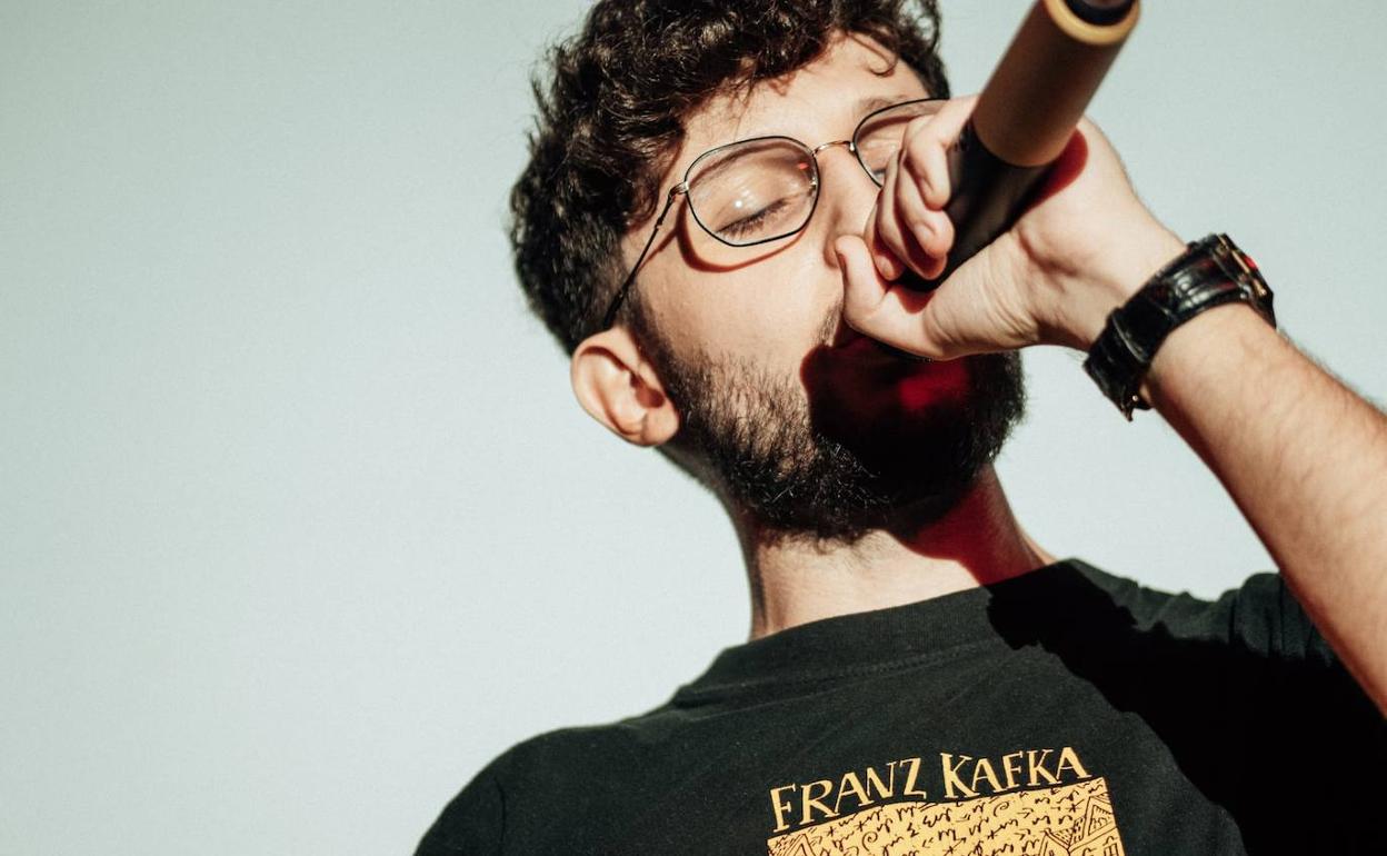 Azan Blues, músico y productor de la ciudad, uno de los organizadores e ideólogo del proyecto. 