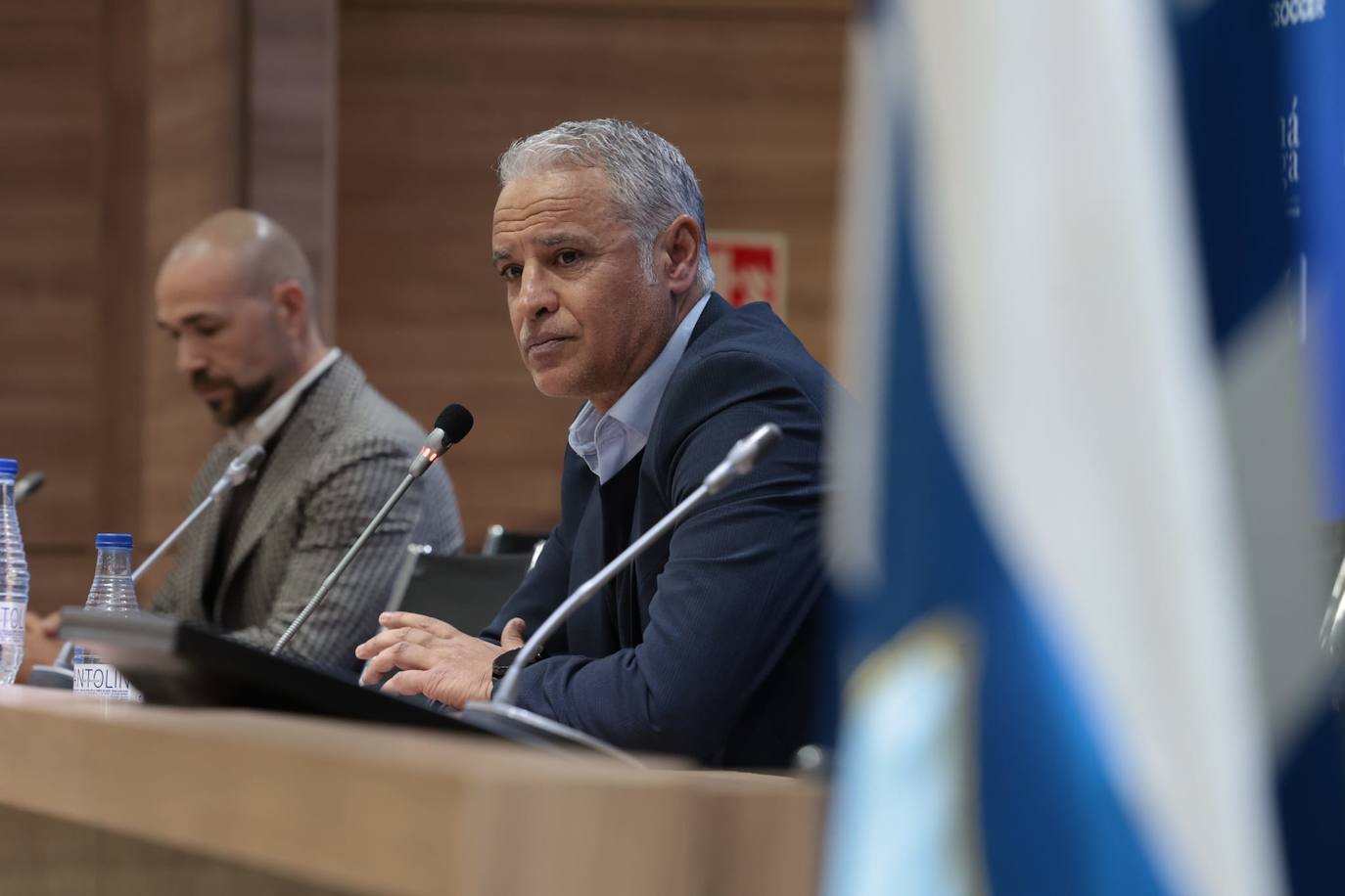 Fotos: La presentación de Pellicer como entrenador del Málaga, en imágenes