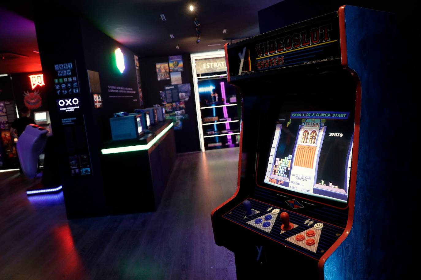 Así es OXO, el Museo del Videojuego de Málaga. 