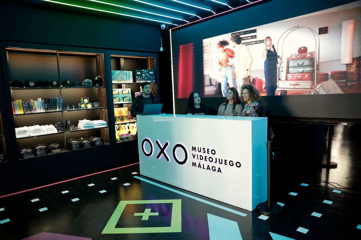 Así es OXO, el Museo del Videojuego de Málaga. 