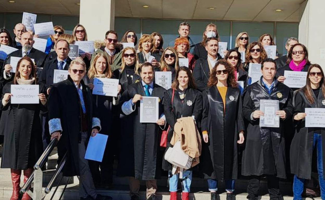 La primera semana de huelga de los LAJ deja entre 800 y 1.200 juicios suspendidos en Málaga