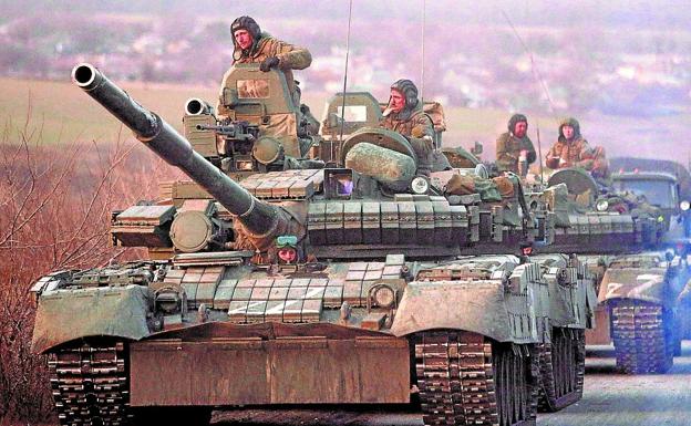 Abrams y T-90, los perros de la guerra en Donbás