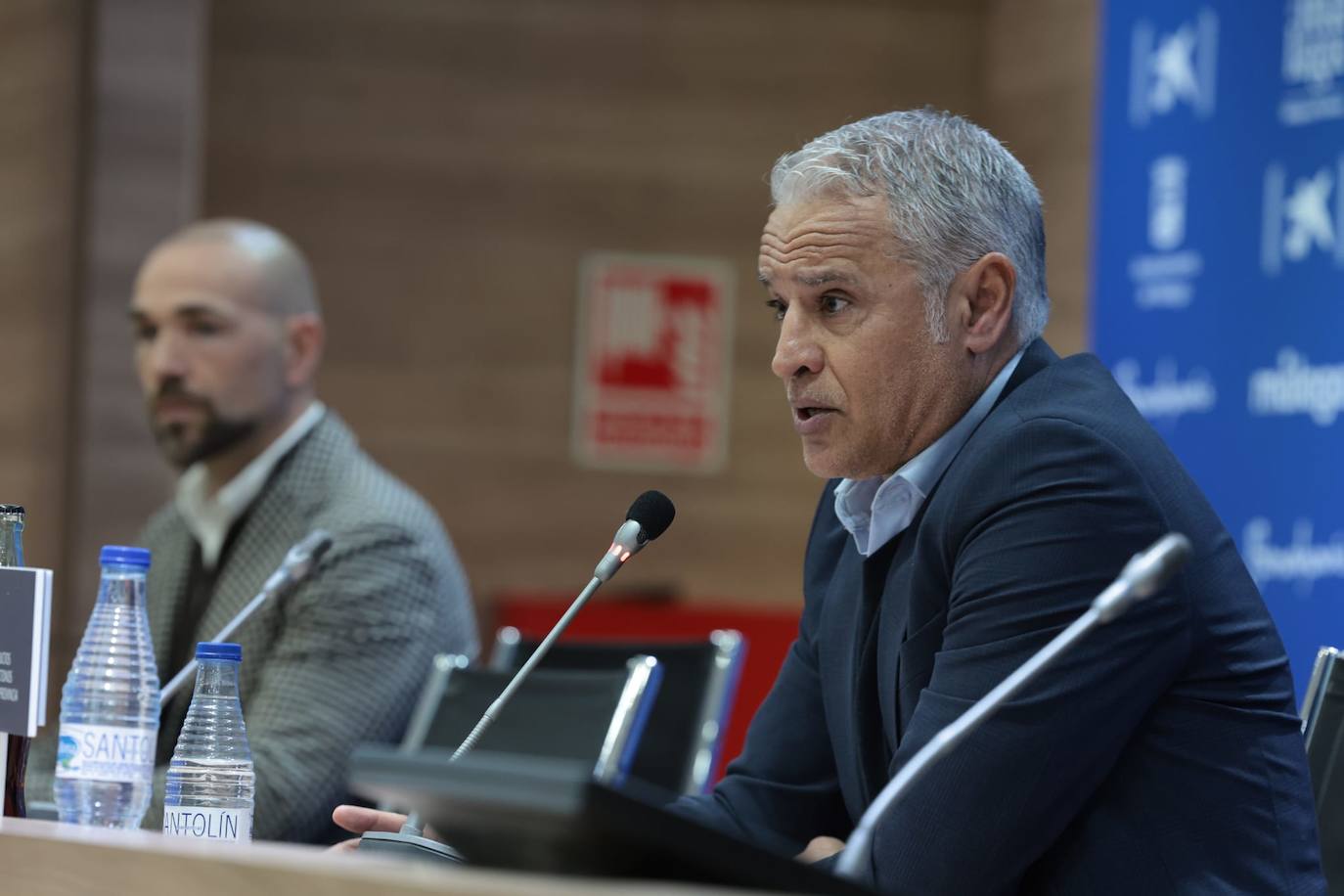 Pellicer, en la sala de prensa 